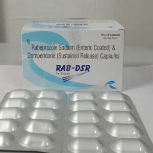 RAB-DSR Rabeprazole Sodium & domperidone capsules 10×10